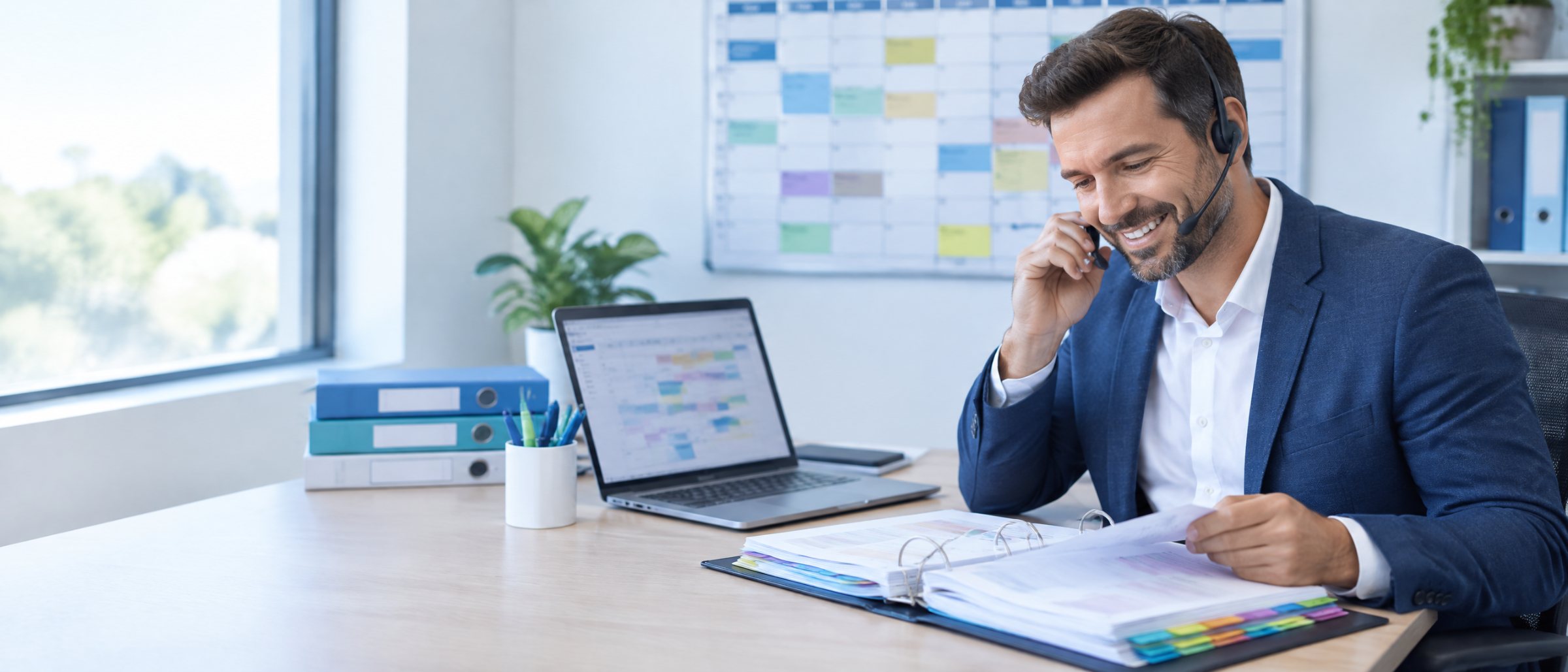 A support coordinator on the same call, working through the plan